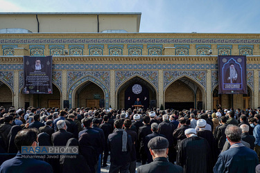 مراسم تشییع آیت الله ضیاءآبادی در تهران