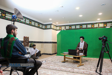 بازدید و مصاحبه اختصاصی حجت الاسلام نبویان از خبرگزاری رسا