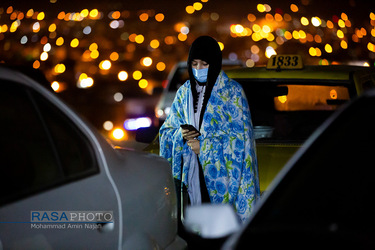 احیای شب ۲۱ ماه مبارک رمضان بصورت خودرویی در همدان