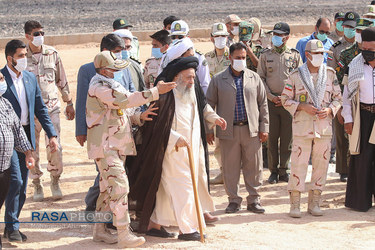 تشییع شهید ۱۷ ساله گمنام دفاع مقدس در مرزبانی خوزستان