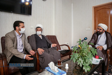 دیدار مدیر عامل خبرگزاری رسا با مدیر حوزه علمیه تهران