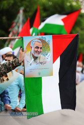 قم | جشن پیروزی‌ جبهه مقاومت در نبرد غزه