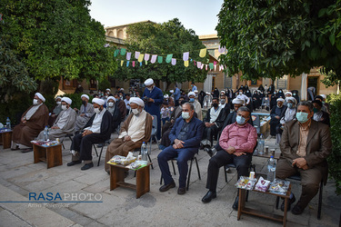 جشن عمامه گذاری جمعی از طلاب حوزه منصوریه شیراز‎‎
