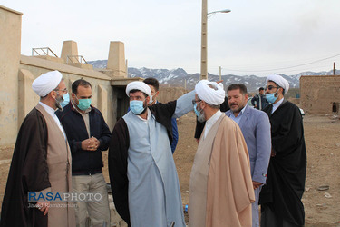 حضور نماینده ولی فقیه در استان سمنان در روستا‌های محروم