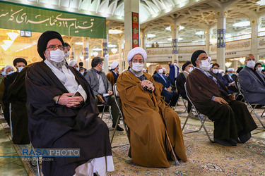 ارتباط تصویری با جمعی از مردم قم با مقام معظم رهبری -۲