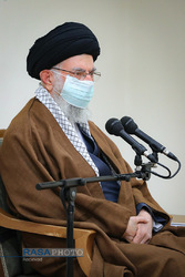 دیدار دست‌اندرکاران همایش بین‌المللی حمزه سیدالشهداء (ع) با رهبر انقلاب اسلامی