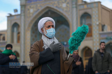 عزاداری روز شهادت حضرت امام هادی (علیه السلام) در حرم حضرت معصومه (س)