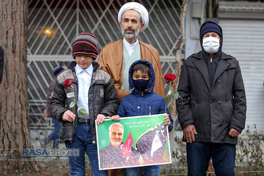 راهپیمایی یوم الله ۲۲ بهمن در بجنورد