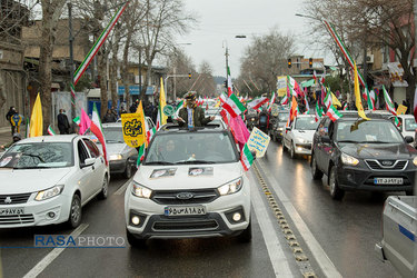 راهپیمایی ۲۲ بهمن در گرگان