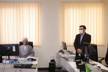 بازدید رئیس مرکز بسیج اساتید، مدیران و نخبگان حوزه علمیه قم از خبرگزاری رسا