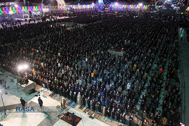 جشن بزرگ شب نیمه شعبان در مسجد مقدس جمکران