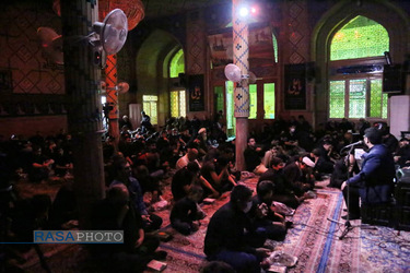 احیاء شب بیست و یکم ماه مبارک رمضان در تکیه آقا سید حسن قم