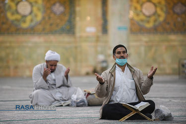 مراسم مناجات خوانی شب‌های ماه مبارک رمضان در مسجد امام حسن عسکری (ع)