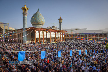 اقامه نماز عید سعید فطر در شیراز