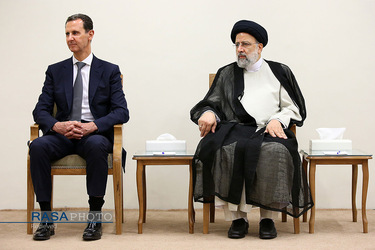 دیدار رئیس جمهور سوریه و هیئت همراه با مقام معظم رهبری