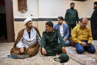 بازدید سردار رمضان شریف سخنگوی سپاه پاسداران انقلاب اسلامی از خبرگزاری رسا