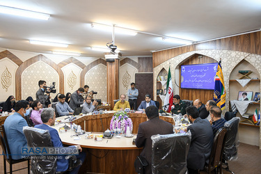 نشست خبری سردار رمضان شریف سخنگو و مسئول روابط عمومی کل سپاه در قم