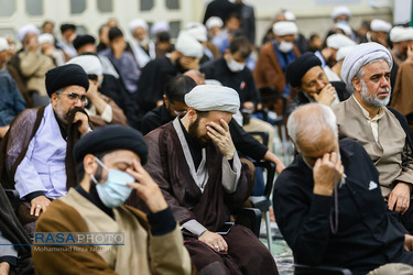 قم | عزاداری روز شهادت حضرت امام جعفر صادق (ع) در دفتر رهبر انقلاب