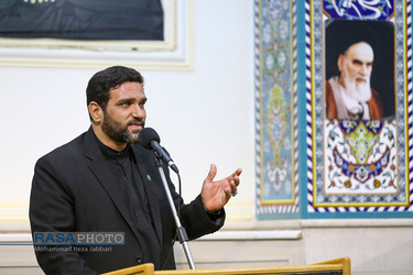 عزاداری روز شهادت حضرت امام محمد باقر (علیه السلام) در دفتر رهبری در قم