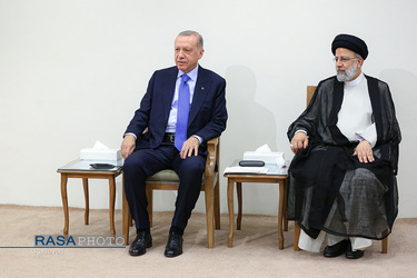 دیدار رئیس‌جمهور ترکیه با مقام معظم رهبری