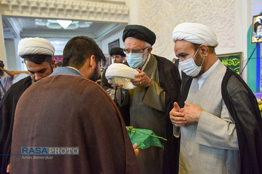 جشن روز عید سعید غدیر و مراسم عمامه گذاری جمعی از طلاب در شیراز