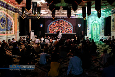 آغاز مراسم عزاداری مسجد حضرت ولی عصر (عج) شهر ری