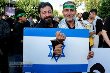 تجمع ضد صهیونیستی مردم تهران در میدان فلسطین