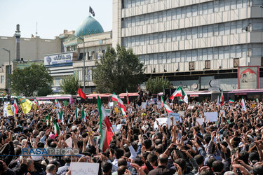 راهپیمایی مردم تهران در محکومیت آشوبگران