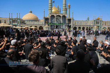 عزاداری روز شهادت حضرت امام حسن عسکری (علیه السلام) در قم