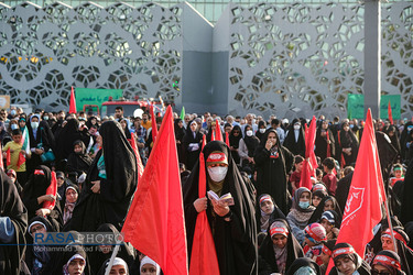 اجتماع بزرگ مردمی بیعت با امام زمان (عج) در میدان امام حسین (ع) تهران