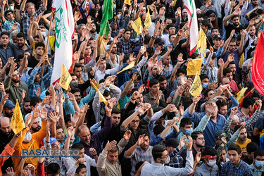اجتماع بزرگ مردمی بیعت با امام زمان (عج) در میدان امام حسین (ع) تهران