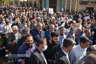 راهپیمایی اعلام انزجار مردم شیراز از حمله تروریستی به سومین حرم اهلبیت (ع)