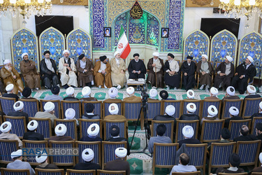 نشست رمضانی رئیس جمهور با جمعی از علما و فضلاء