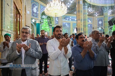 نماز عید سعید قربان در مسجد مقدس جمکران