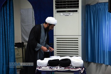 جشن عید سعید غدیر و عمامه گذاری تعدادی از طلاب حوزه علمیه قم