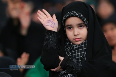عزاداری شب تاسوعای حسینی (علیه‌السلام) با حضور رهبر انقلاب
