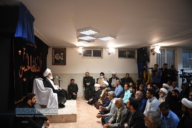 دیدار شرکت کنندگان آیین ملی تکریم فعالان مسجد با حضرت آیت الله نوری همدانی