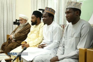 دیدار شیخ ابراهیم زکزکی رهبر جنبش اسلامی نیجریه با مقم معظم رهبری