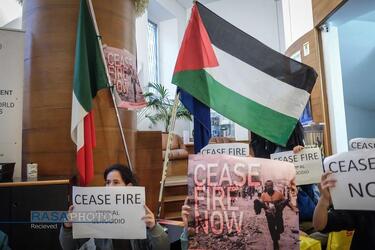 ایتالیا | تداوم اعتراضات ملت های جهان علیه جنایات رژیم صهیونیستی در غزه