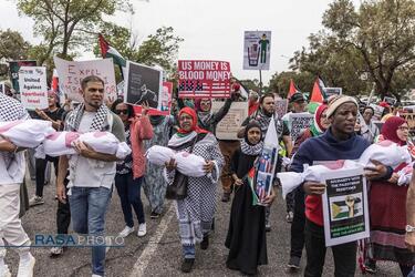 آفریقا | تداوم اعتراضات ملت های جهان علیه جنایات رژیم صهیونیستی در غزه
