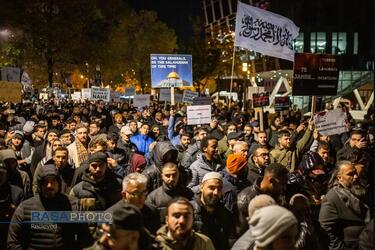 آلمان | تداوم اعتراضات ملت های جهان علیه جنایات رژیم صهیونیستی در غزه