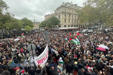 فرانسه | تداوم اعتراضات ملت های جهان علیه جنایات رژیم صهیونیستی در غزه