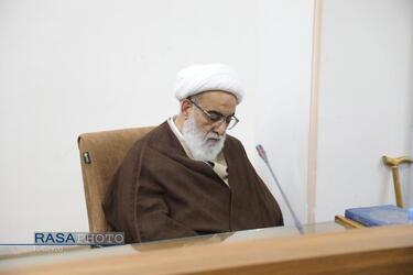 حضور رئیس مجلس شورای اسلامی در جلسه جامعه مدرسین