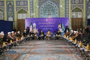 نشست اعضای جامعه مدرسین با تولیت مسجد مقدس جمکران