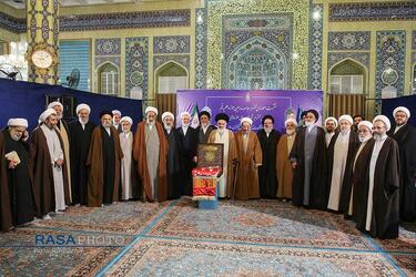 نشست اعضای جامعه مدرسین با تولیت مسجد مقدس جمکران