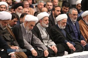 دیدار مسئولان نظام و سفرای کشورهای اسلامی با رهبر معظم انقلاب اسلامی