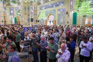 اقامه نماز عید سعید قربان در مسجد مقدس جمکران
