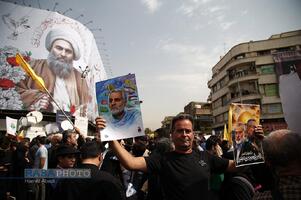 تشییع مجاهد مقاوم شهید اسماعیل هنیه در تهران