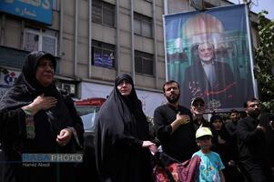 تشییع مجاهد مقاوم شهید اسماعیل هنیه در تهران