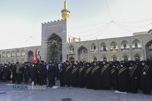 عزاداری روز شهادت حضرت امام موسی بن جعفر (علیه‌السلام) در حرم مطهر رضوی